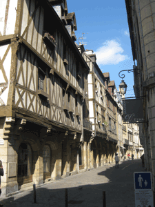 half-timbered houses